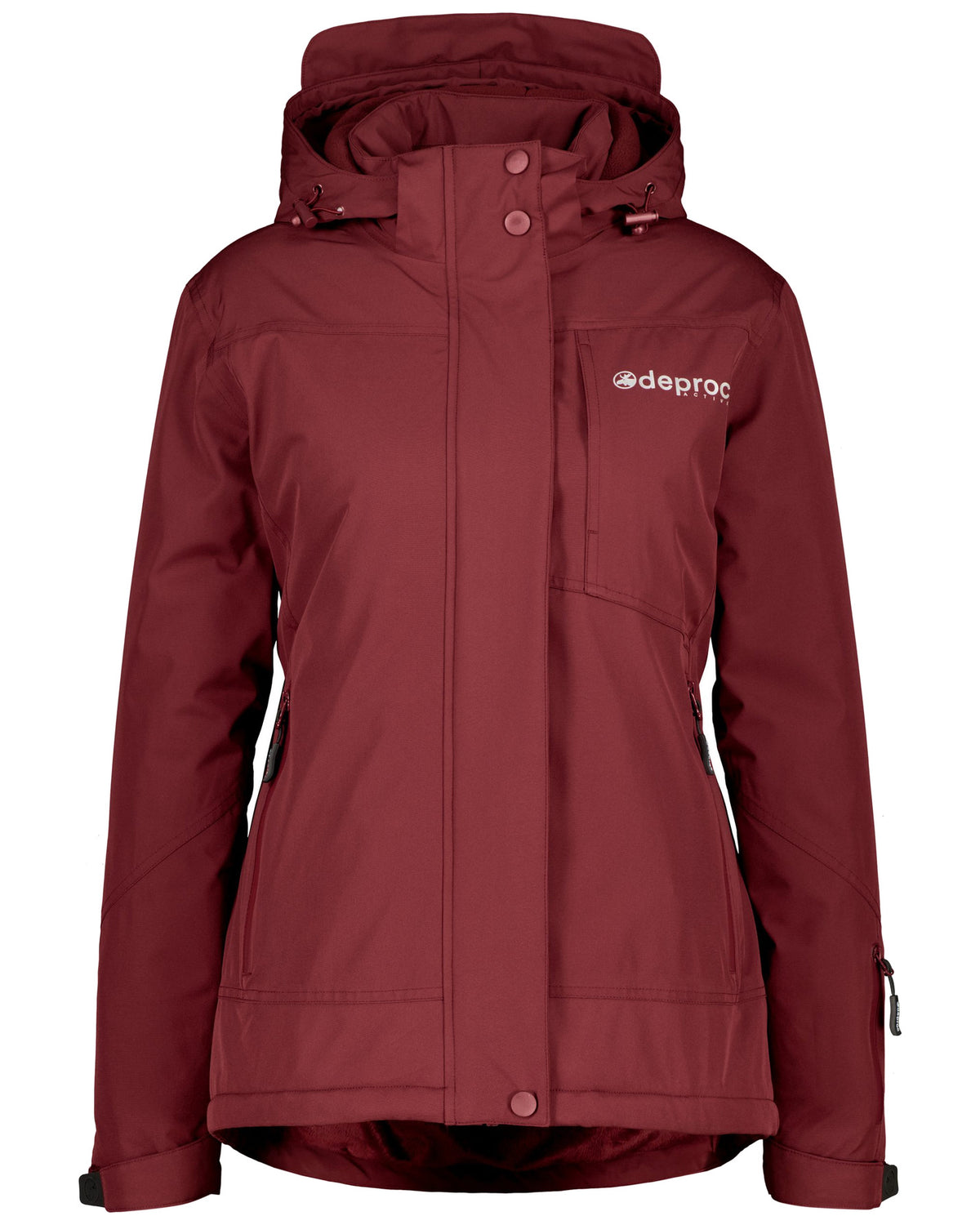 DEPROC Winterjacke MONTREAL LONG WMN Wine