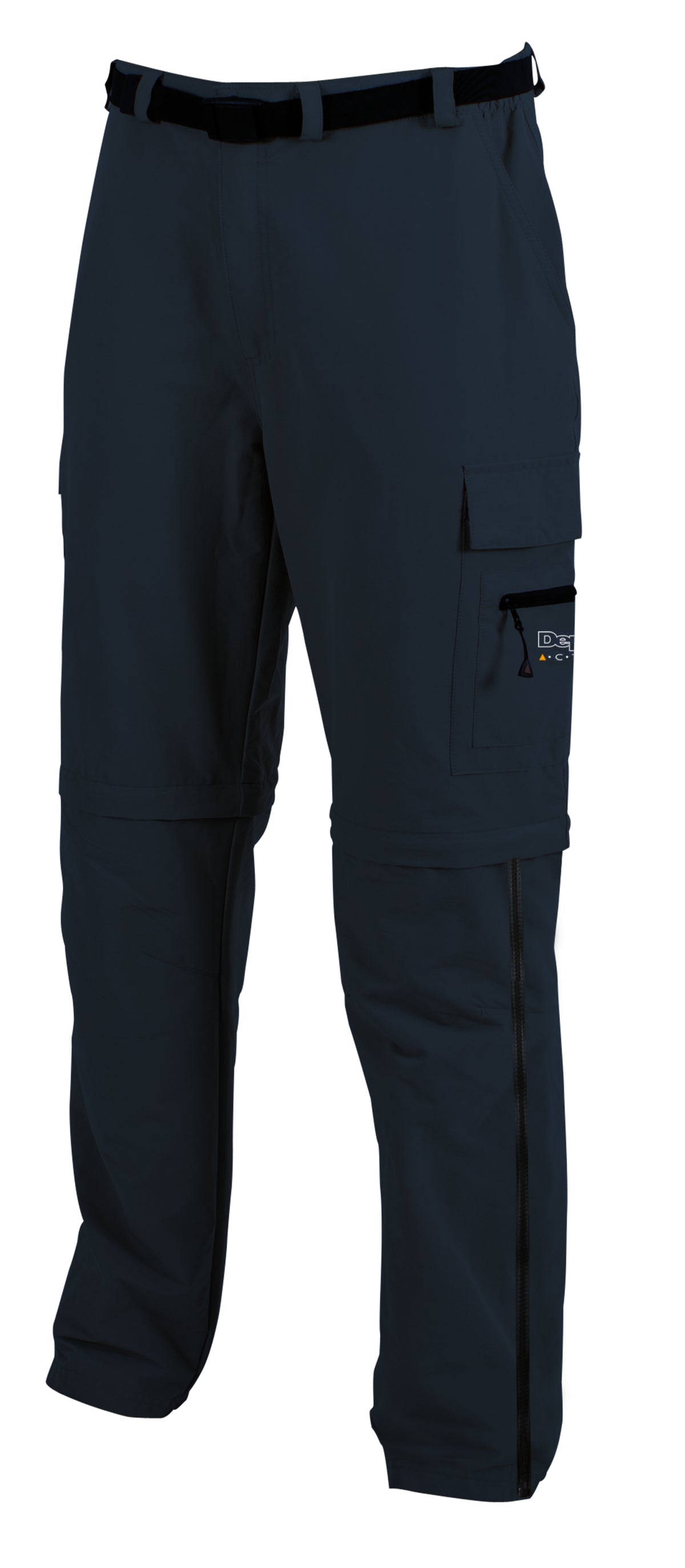 DEPROC Trekkinghose & Outdoorhose Damen KENORA T-ZIP-OFF mit seitlichem RV Darkanthrazit