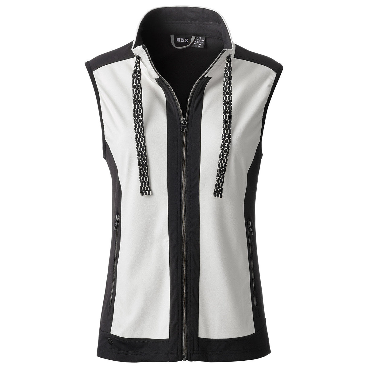 LPO Weste Fiona – whisper white print