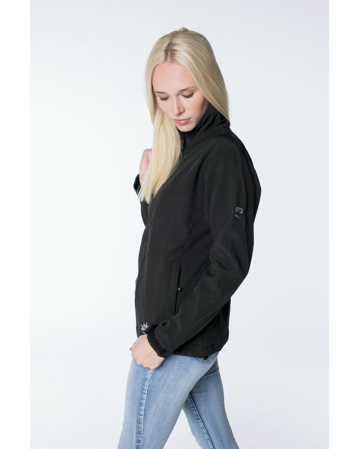 DEPROC WESTLOOK Softshelljacke Damen Schwarz