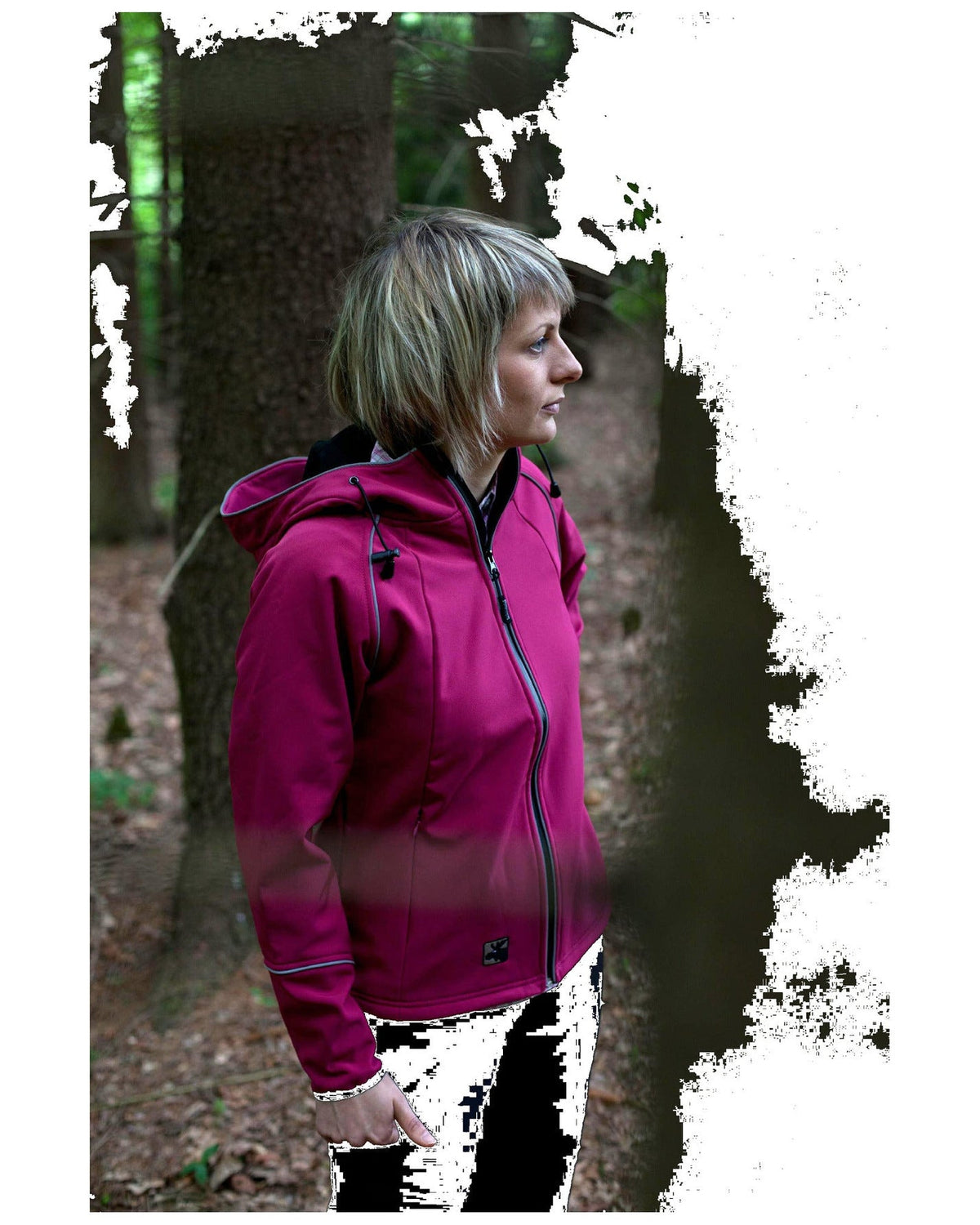 DEPROC Softshelljacke Damen NIGEL PEAK WOMEN Pink