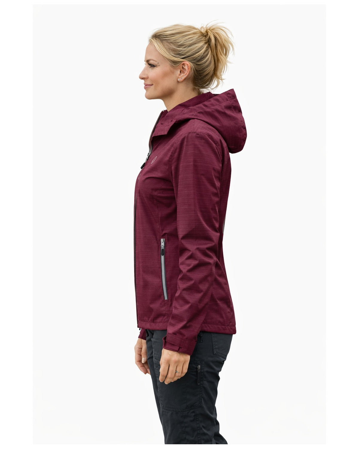 LPO Outdoorjacke KIARA Weinrot