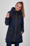 ALIFE & KICKIN Damen Parka Charlotte III Navy