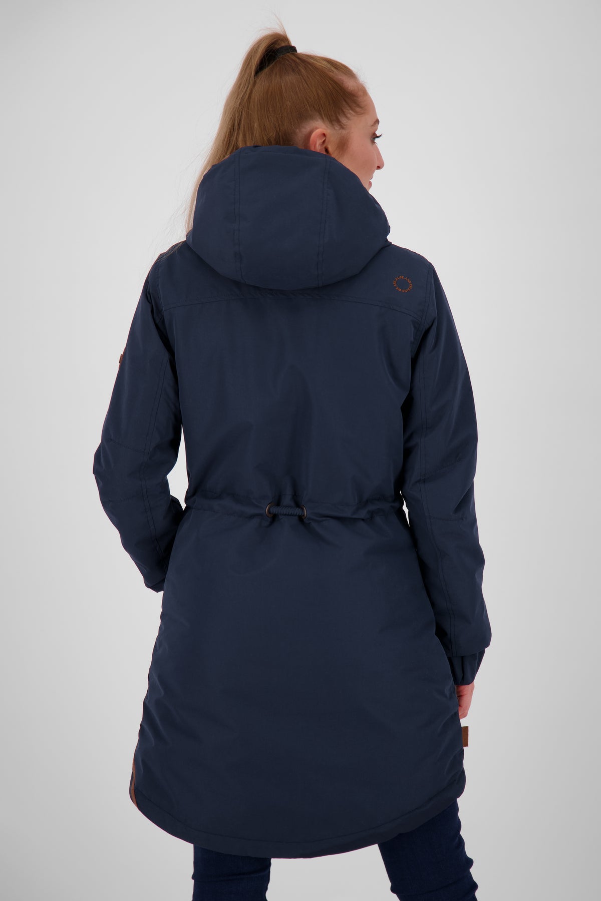 ALIFE & KICKIN Damen Parka Charlotte III Navy - 3