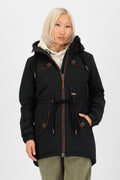 ALIFE & KICKIN Damen Parka Charlotte III Schwarz (black)