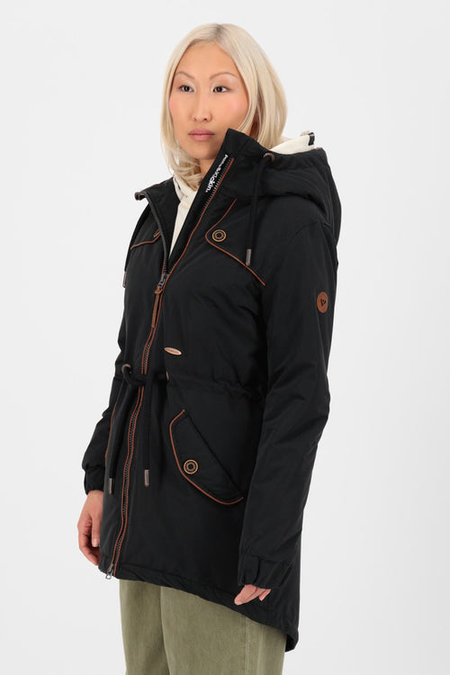 ALIFE & KICKIN Damen Parka Charlotte III Schwarz (black) - 2