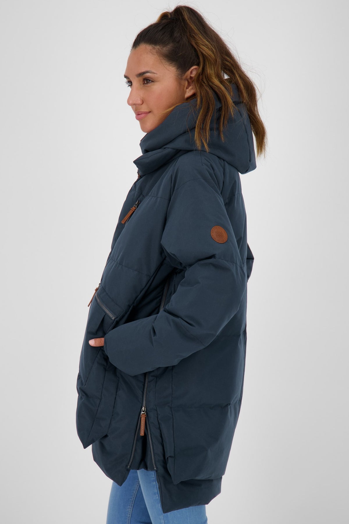ALIFE & KICKIN Damen Steppjacke JuanitaAK navy - 2