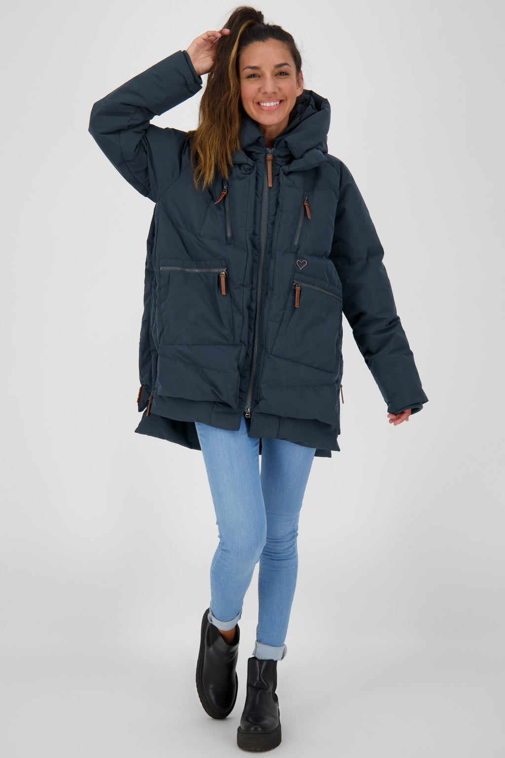 ALIFE & KICKIN Damen Steppjacke JuanitaAK navy - 5