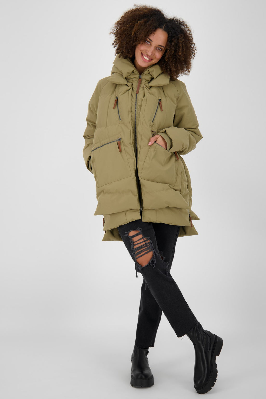 ALIFE & KICKIN Damen Steppjacke JuanitaAK dust - 5