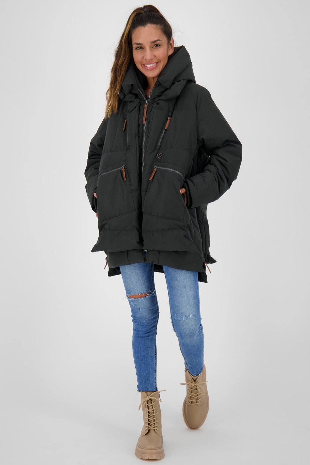 ALIFE & KICKIN Damen Steppjacke JuanitaAK black - 5