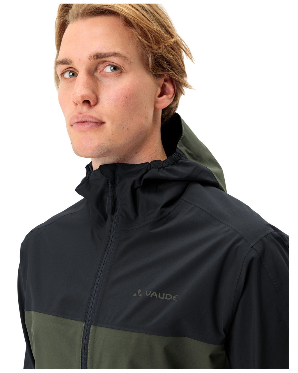 VAUDE Men's MOAB Rain Jacke Helloliv
