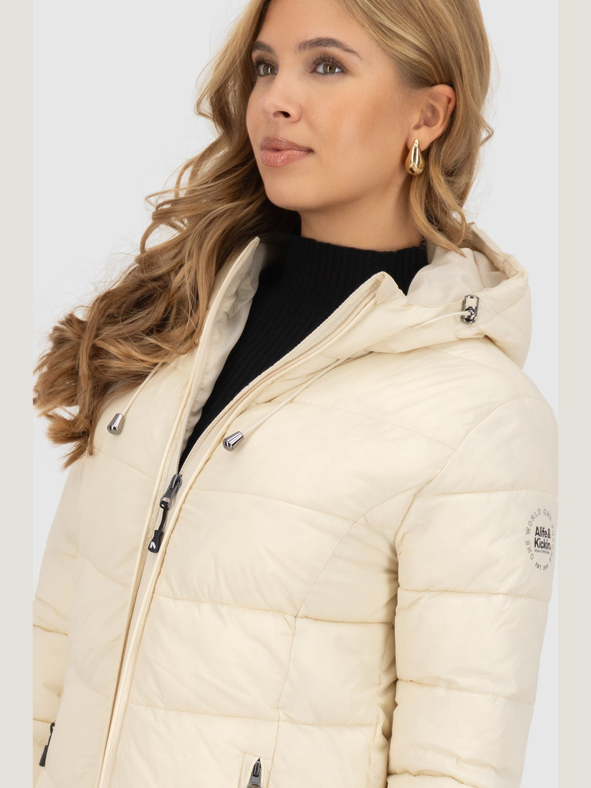ALIFE & KICKIN Damen Steppjacke LirazAK chalk - 5