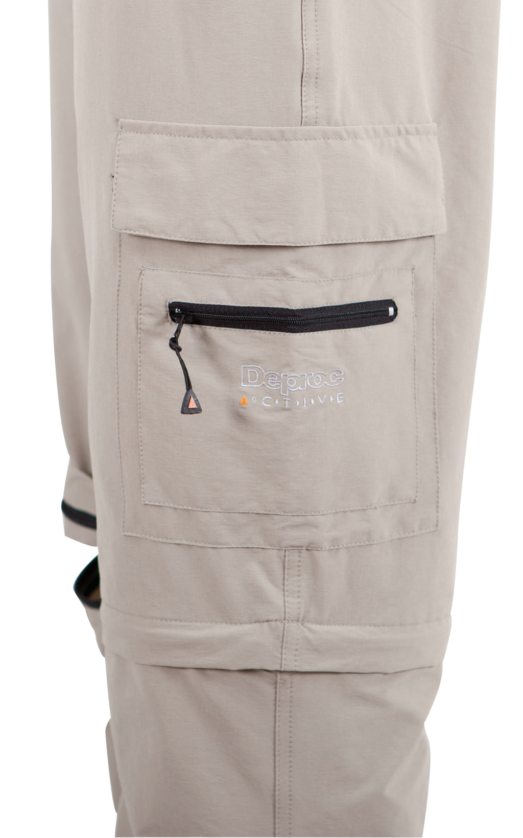 DEPROC 4-Wege-Elastische Outdoorhose Herren KENTVILLE FULLSTRETCH T-ZIP-OFF Men