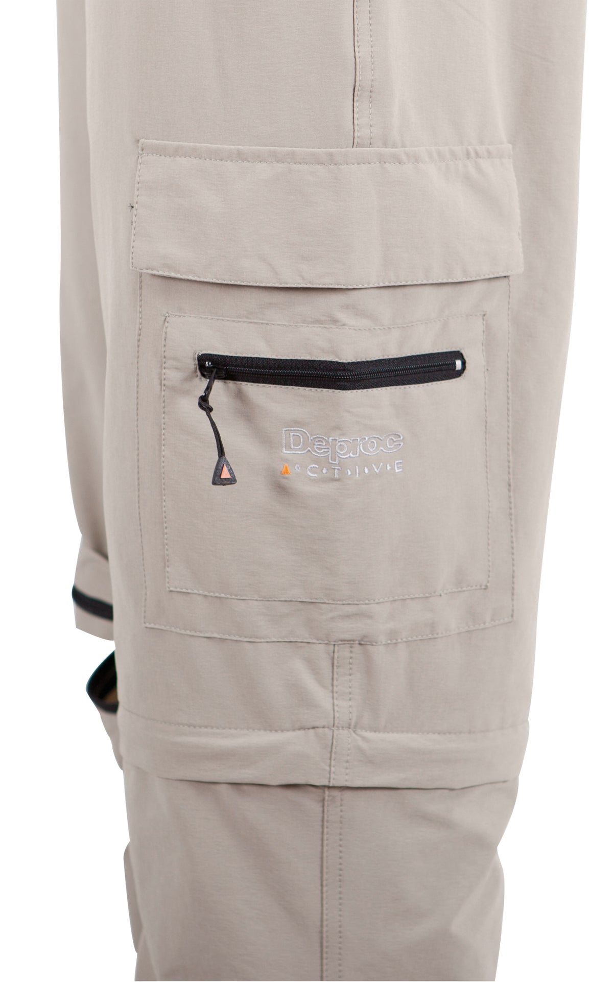 DEPROC 4-Wege-Elastische Outdoorhose Herren KENTVILLE FULLSTRETCH T-ZIP-OFF Men