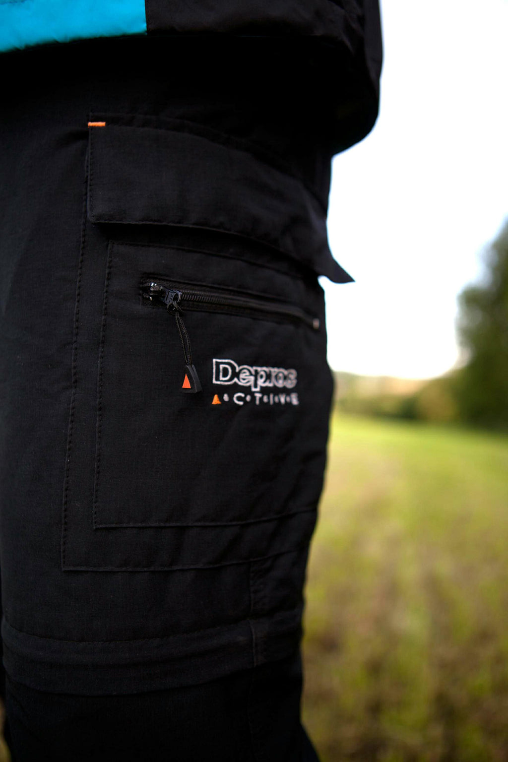 DEPROC 4-Wege-Elastische Outdoorhose Herren KENTVILLE FULLSTRETCH T-ZIP-OFF Men