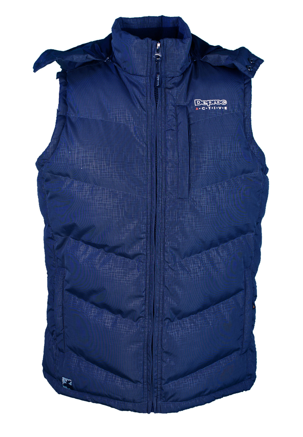 DEPROC Damen Weste Fiber Daunen Waddington Lady Navymuster