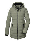 KILLTEC Steppparka KOW 55 WMN QLTD PRK Dark sea foam