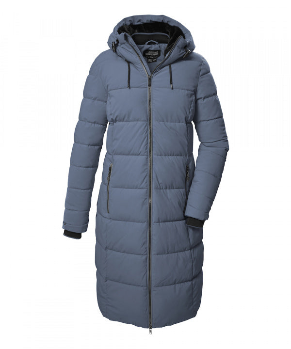 KILLTEC Steppmantel KOW 56 WMN QLTD CT Hell stahlblau
