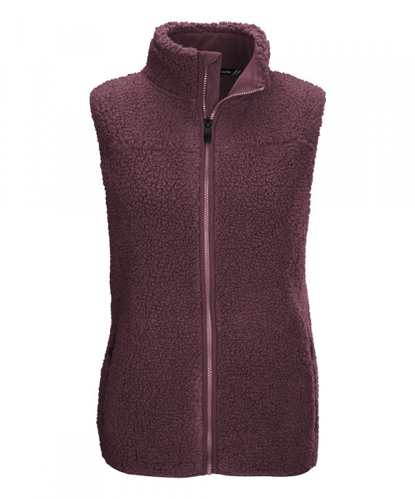 KILLTEC Fleeceweste KOW 7 WMN VST Dunkel mauve