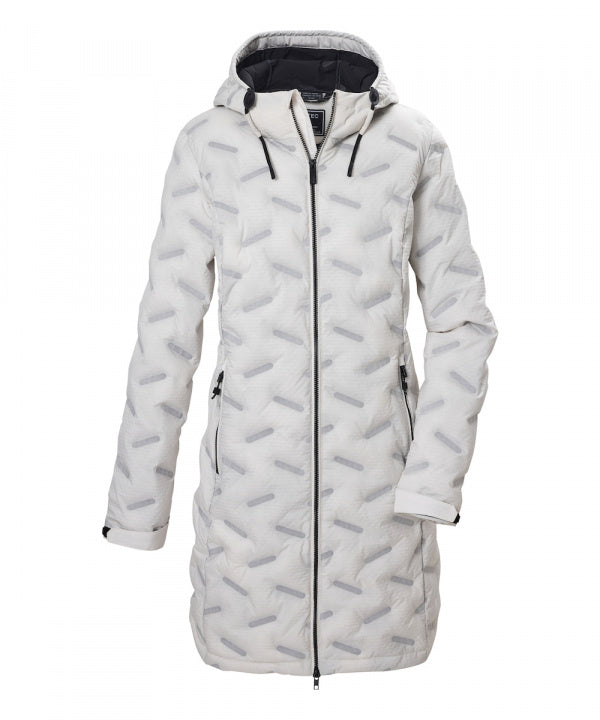 KILLTEC Steppparka KOW 54 WMN QLTD PRK Weißer sand
