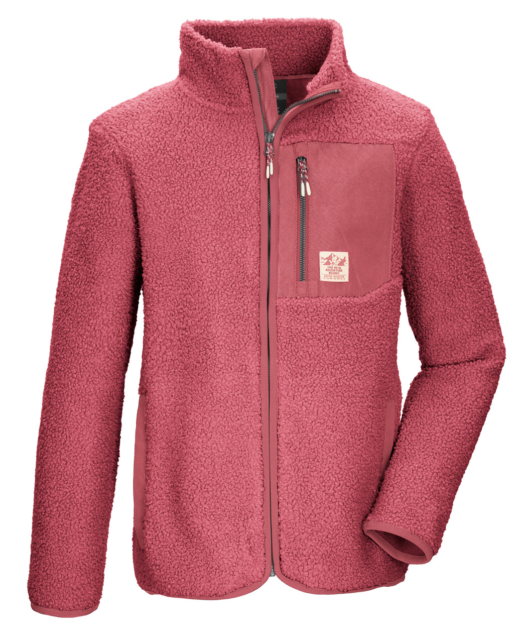 KILLTEC Fleecejacke KOW 140 GRLS FLC JCKT Holly berry