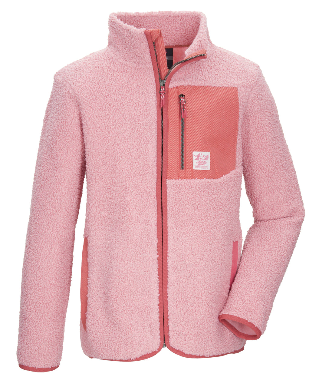 KILLTEC Fleecejacke KOW 140 GRLS FLC JCKT Rose