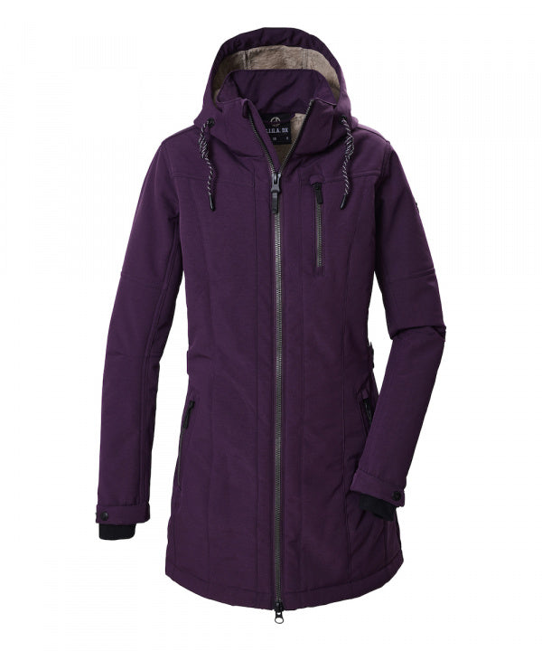 G.I.G.A. DX Softshellparka GW 61 WMN SFTSHLL PRK Dunkelorchidee