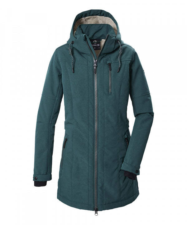 G.I.G.A. DX Softshellparka GW 61 WMN SFTSHLL PRK Petrol