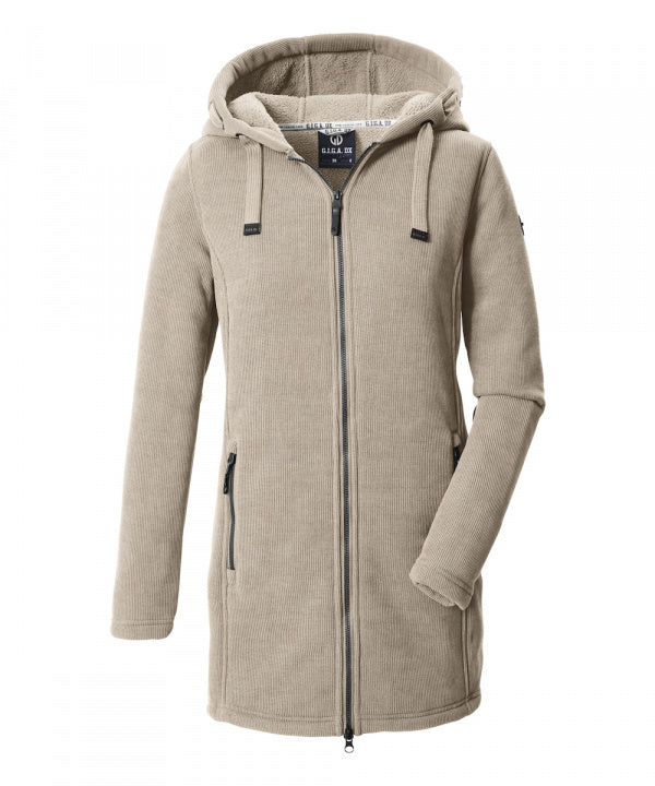 G.I.G.A. DX Strickfleeceparka GW 44 WMN KNTFLC PRK Hellbeige