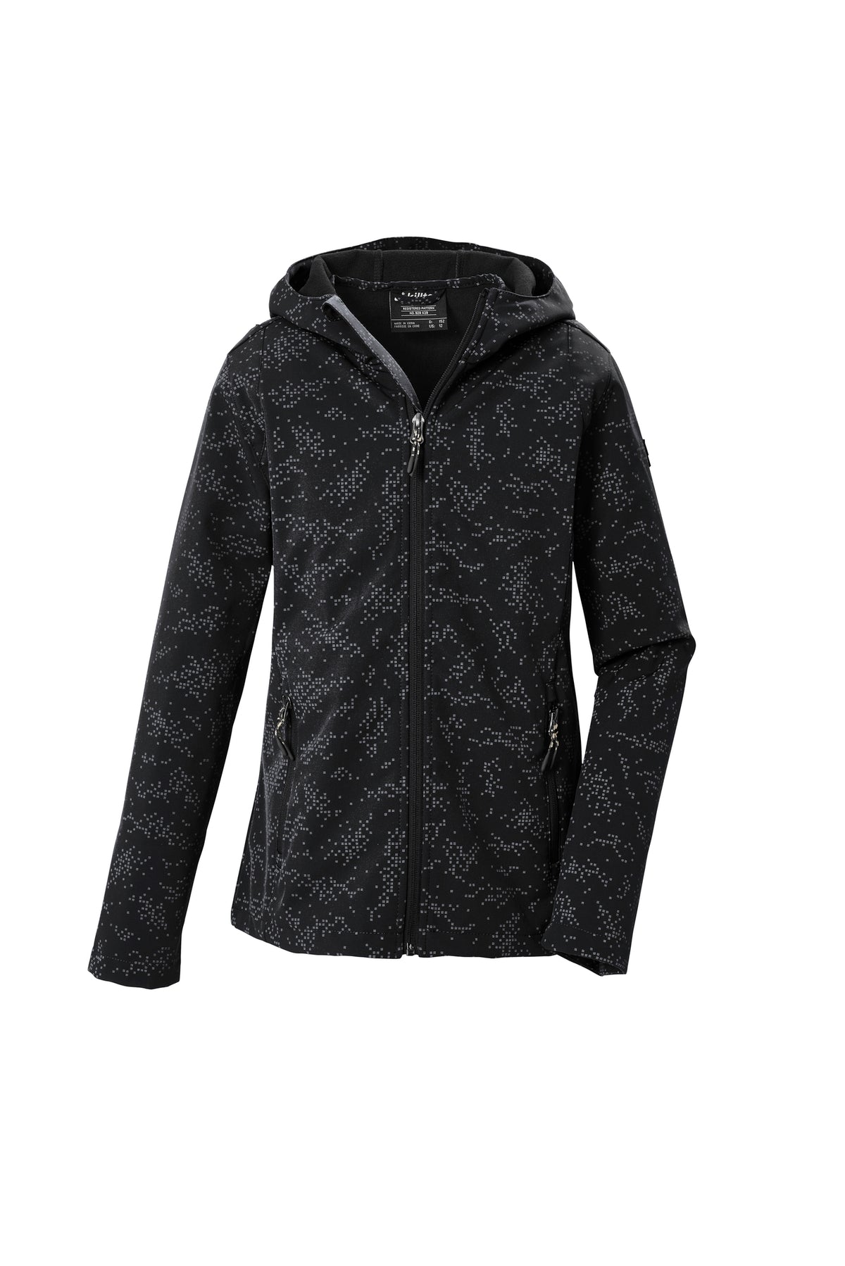 KILLTEC Softshelljacke KOW 165 GRLS SFTSHLL JCKT Schwarz