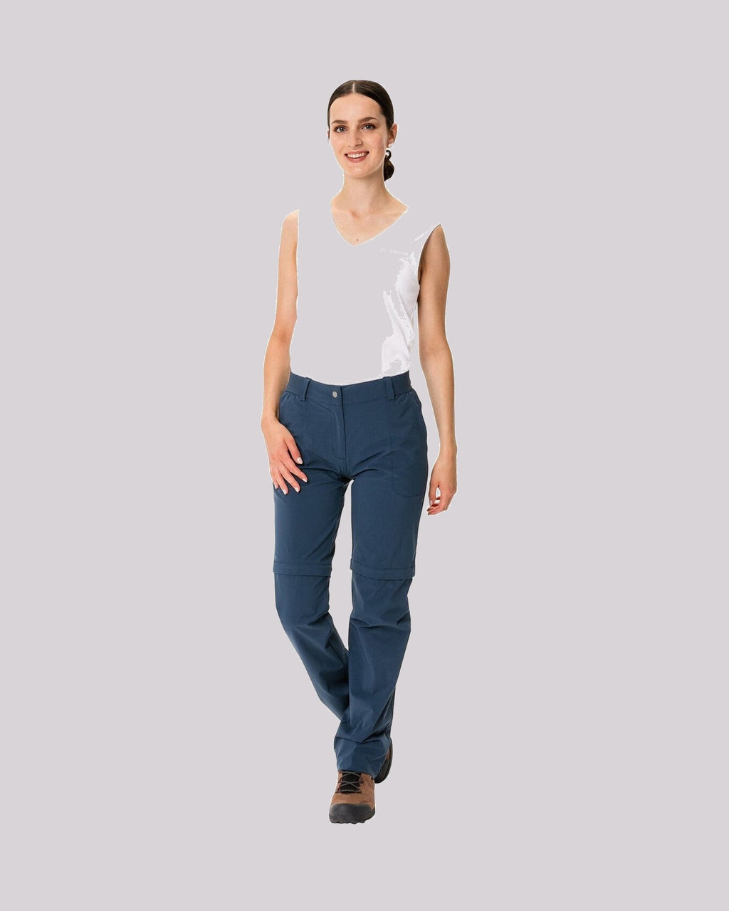 Vaude FARLEY II WOMEN Stretch Zip-Off Hose Dark navy
