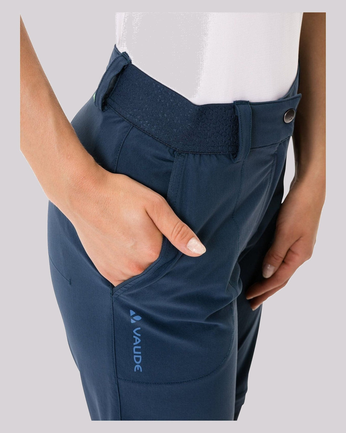 Vaude FARLEY II WOMEN Stretch Zip-Off Hose Dark navy