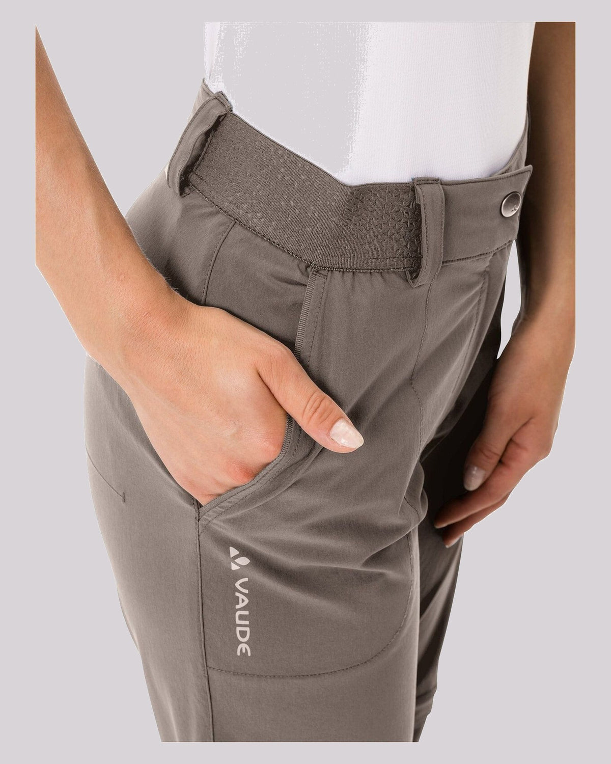 Vaude FARLEY II WOMEN Stretch Zip-Off Hose Inka gold