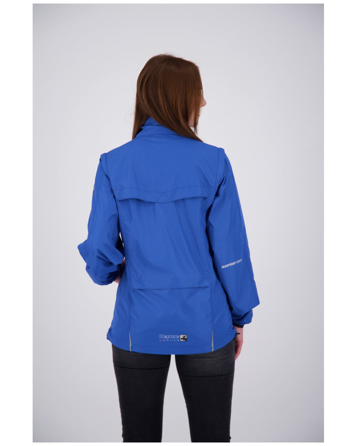 DEPROC Übergangsjacke HAMTON XLIGHT WOMEN mit abnehmbaren Ärmeln Royalblau