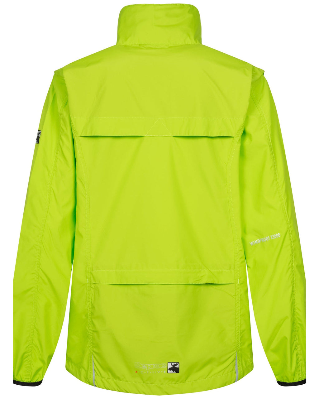 DEPROC Übergangsjacke HAMTON XLIGHT WOMEN mit abnehmbaren Ärmeln Limette