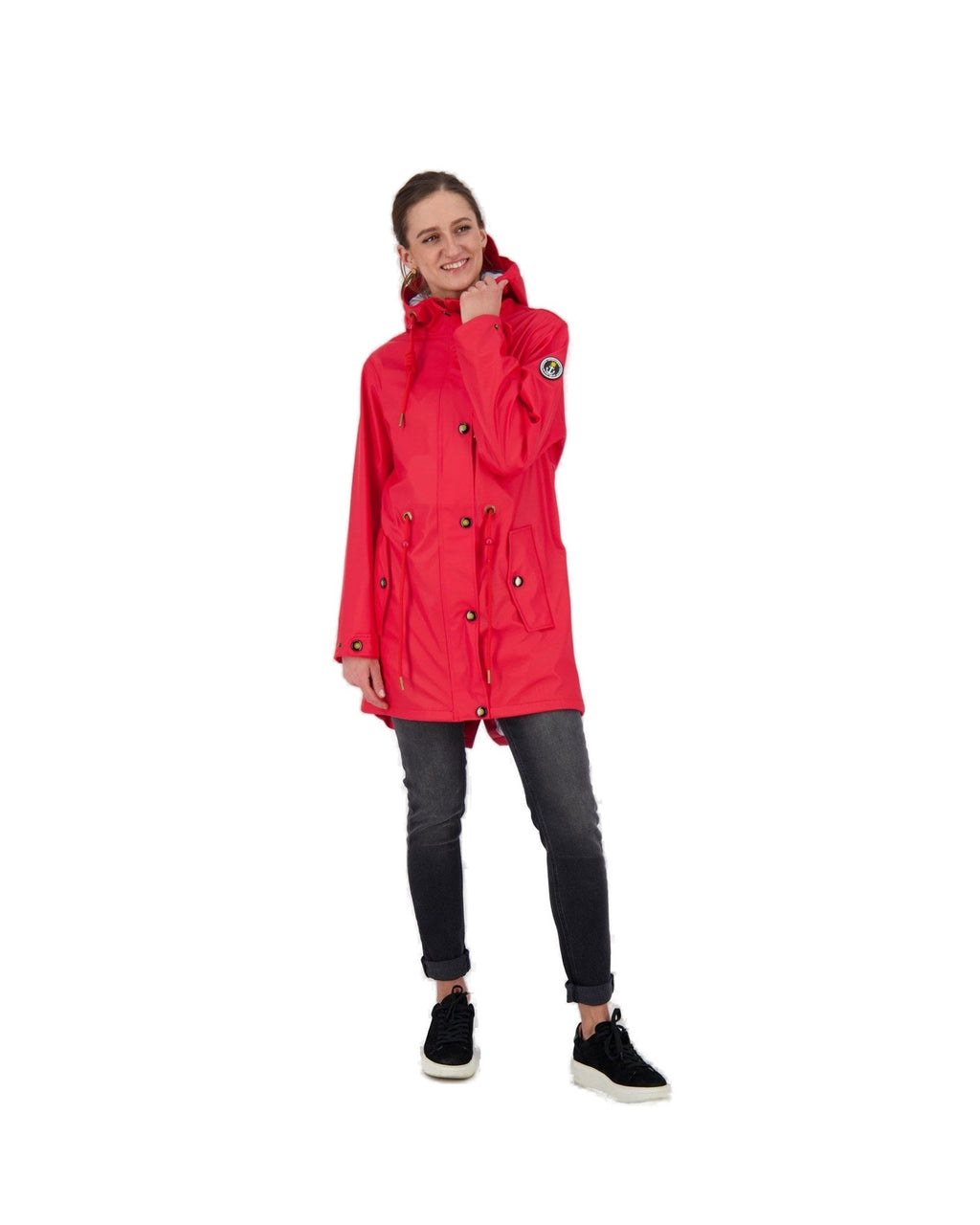 Regenparka #ankerglutliebe Rot