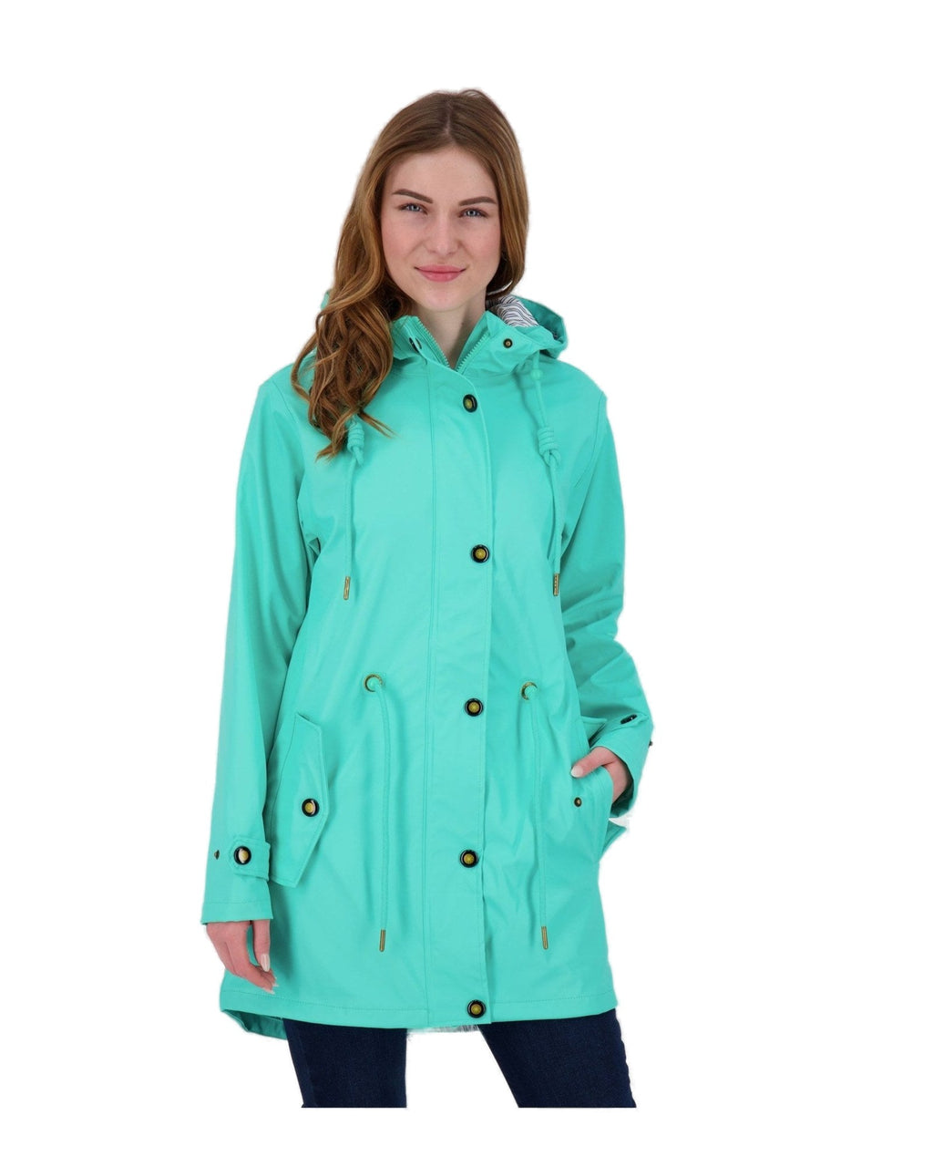 Regenparka #ankerglutliebe Türkis