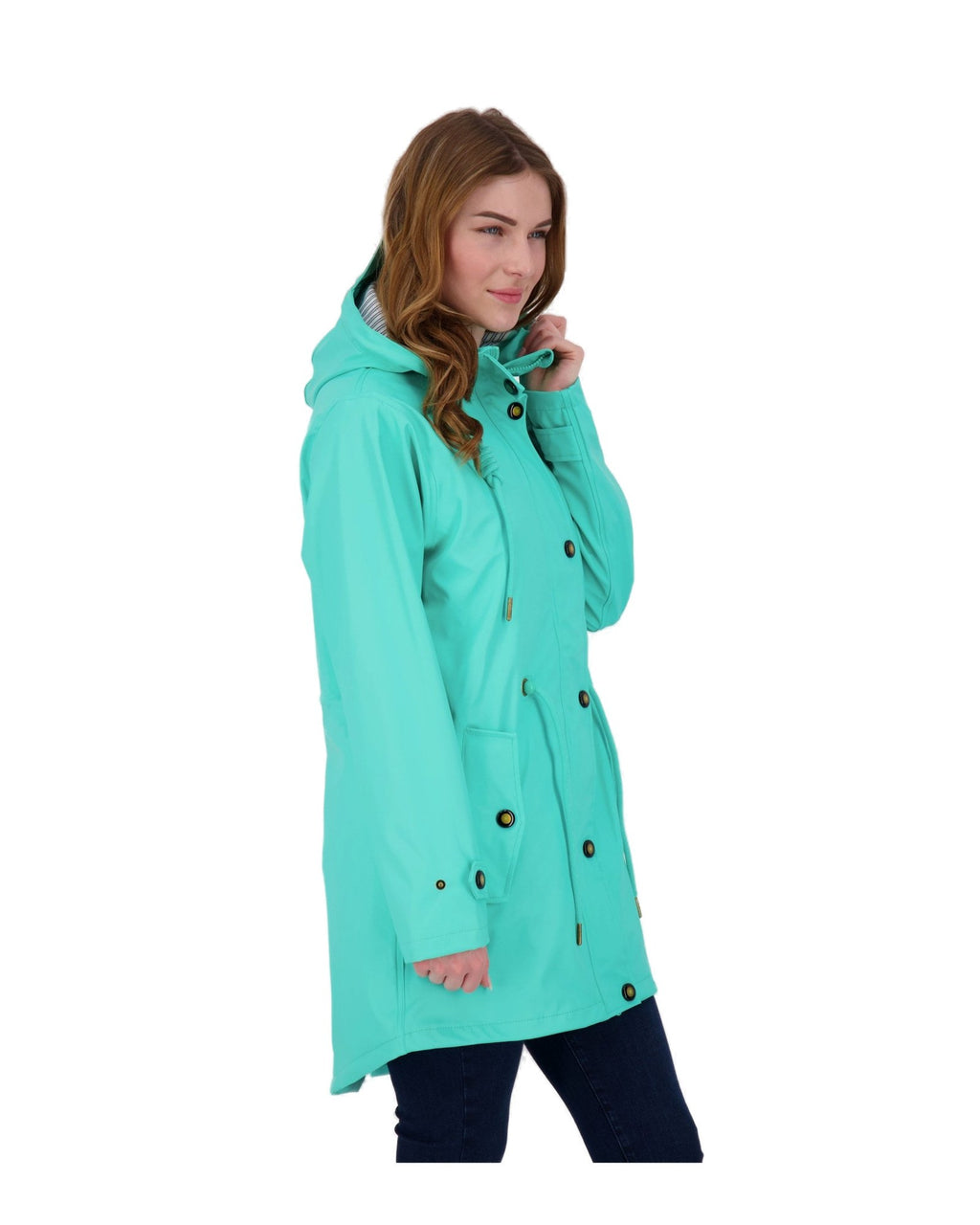 Regenparka #ankerglutliebe Türkis