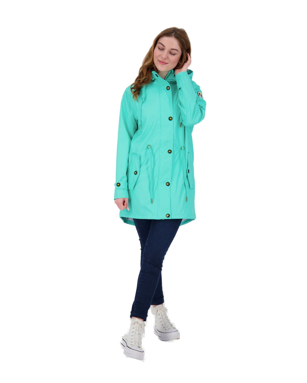 Regenparka #ankerglutliebe Türkis