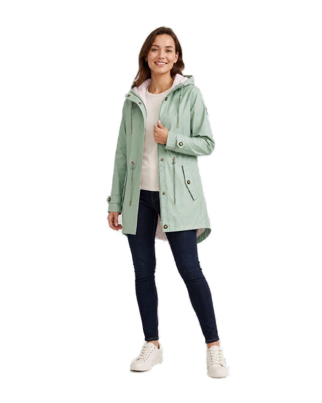 Regenparka #ankerglutliebe Grau