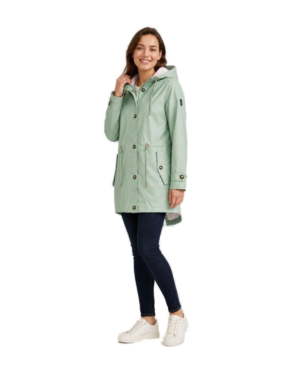 Regenparka #ankerglutliebe Grau