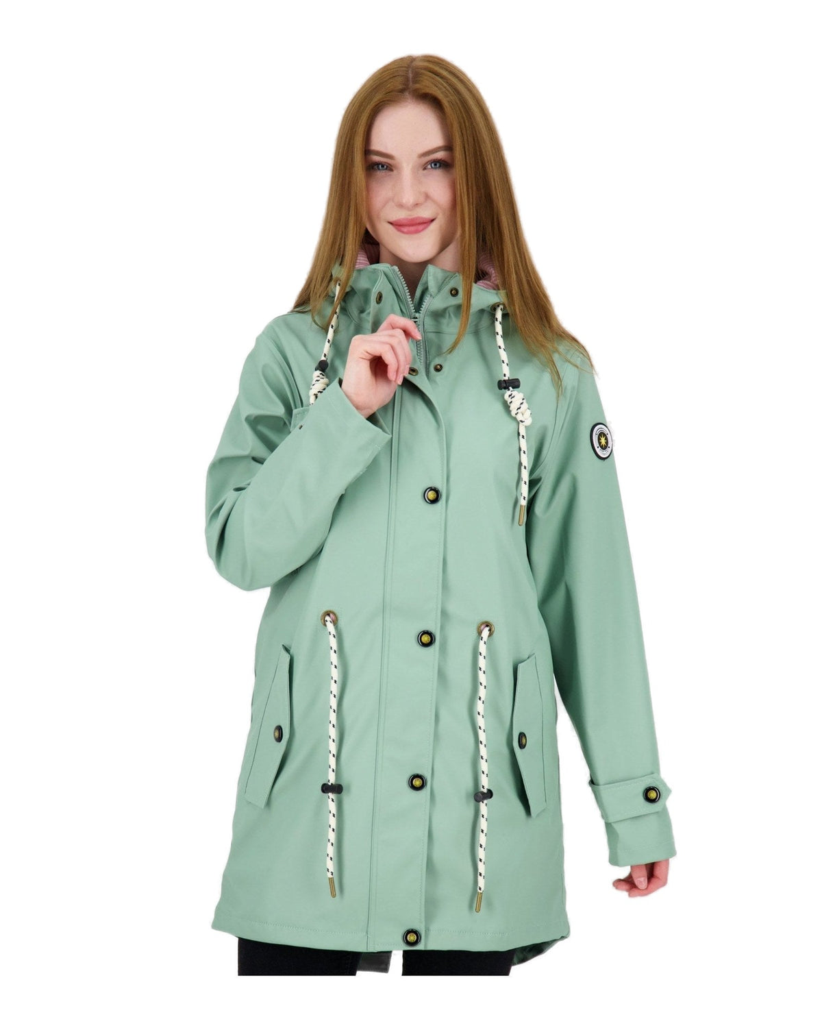 Regenparka #ankerglutliebe Grau