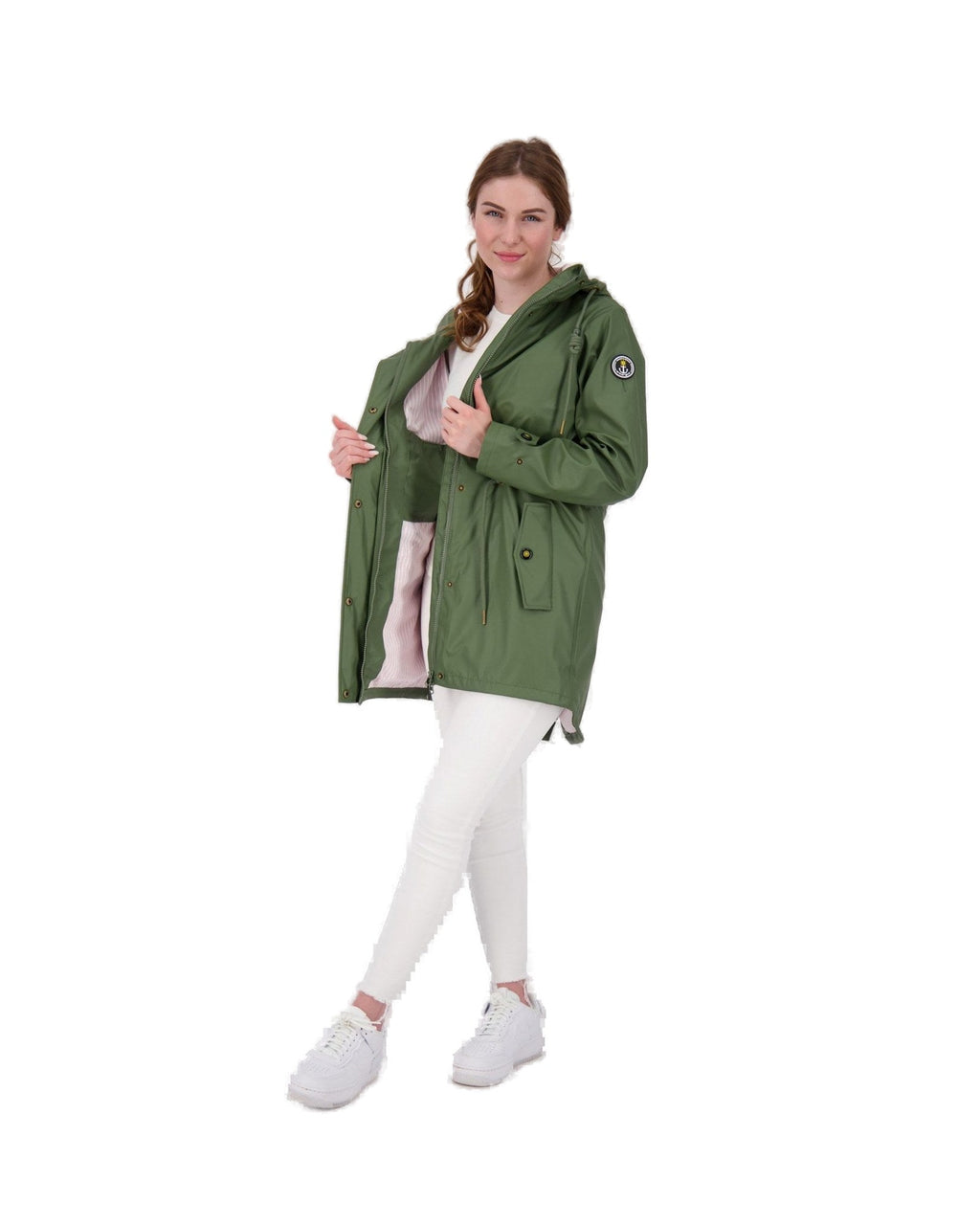Regenparka #ankerglutliebe Olive
