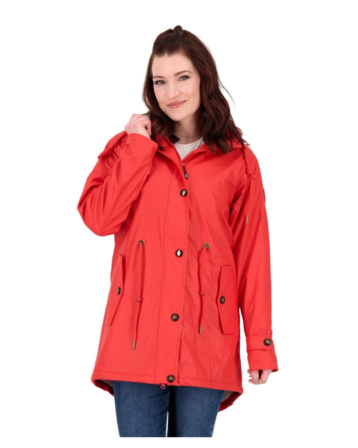 Regenparka #ankergluttraum Rot
