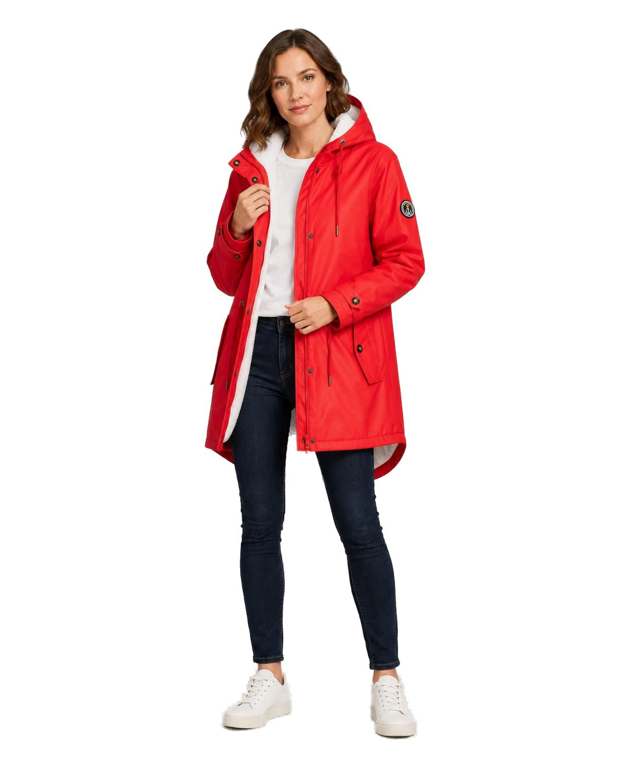 Regenparka #ankergluttraum Rot