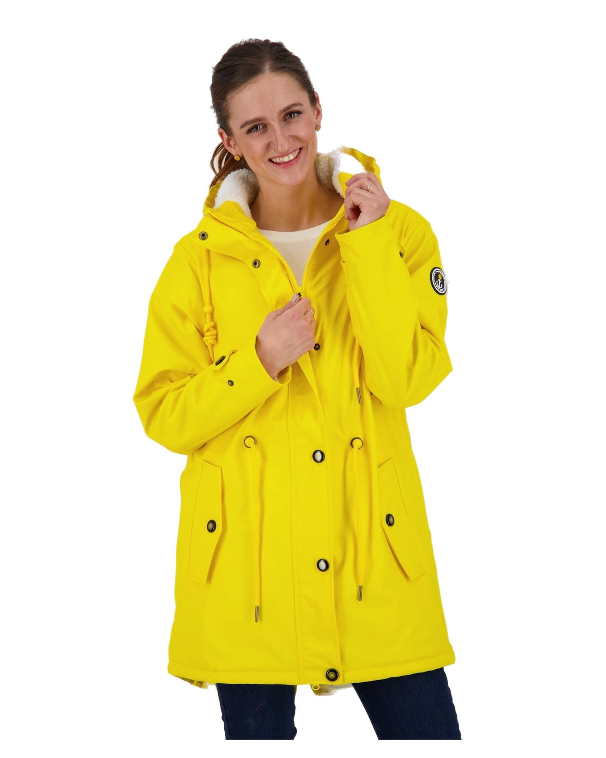 Regenparka #ankergluttraum Gelb