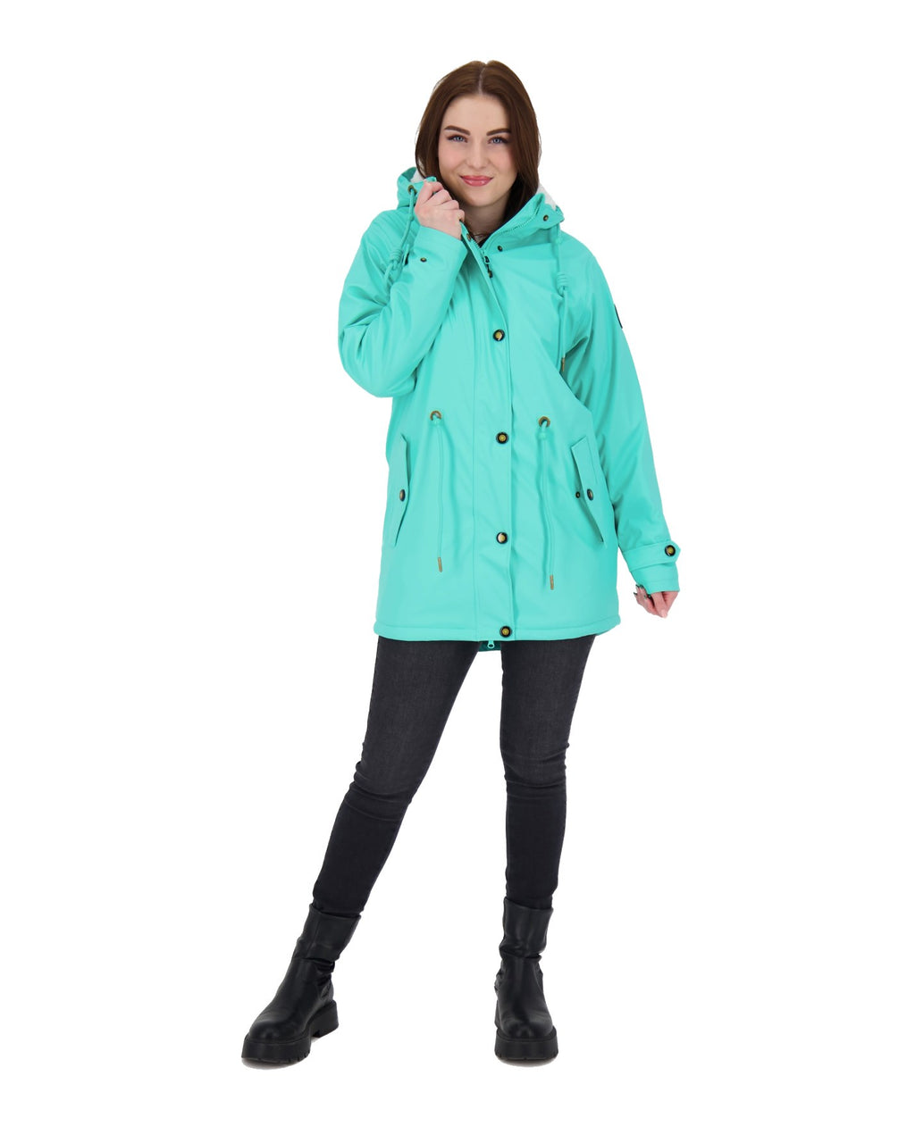 Regenparka #ankergluttraum Türkis