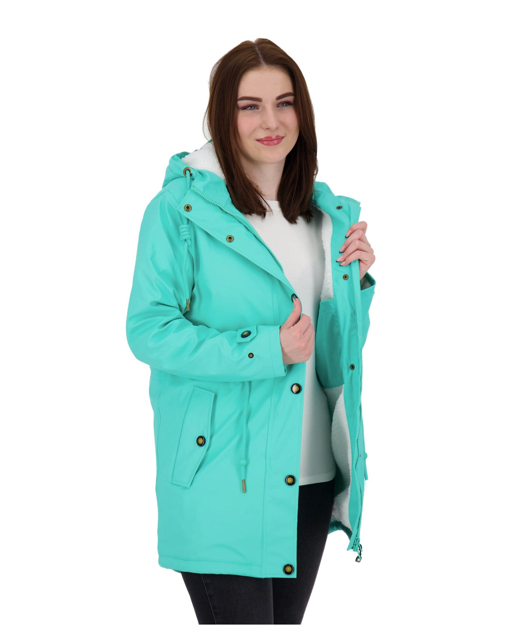 Regenparka #ankergluttraum Türkis