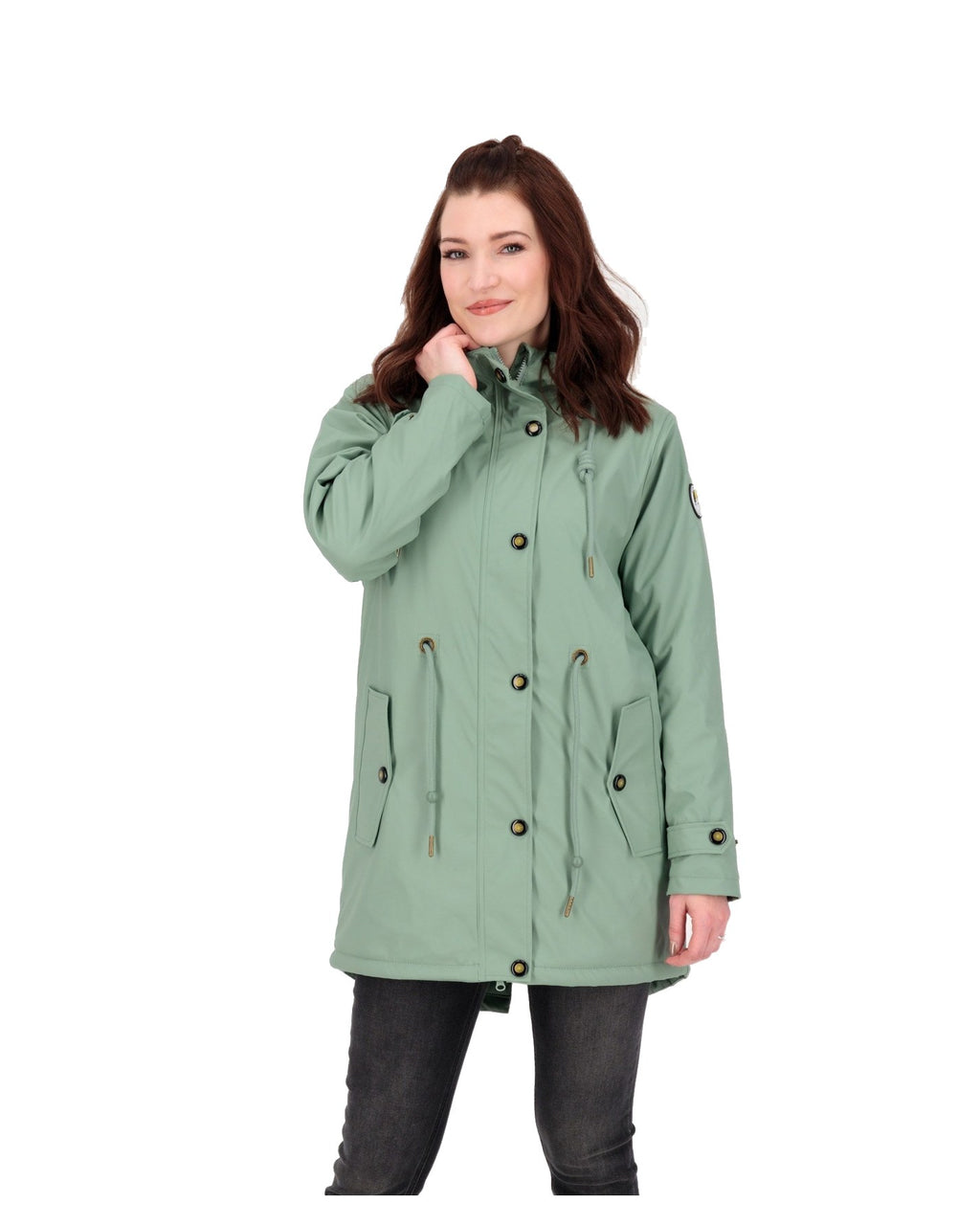 Regenparka #ankergluttraum Grau