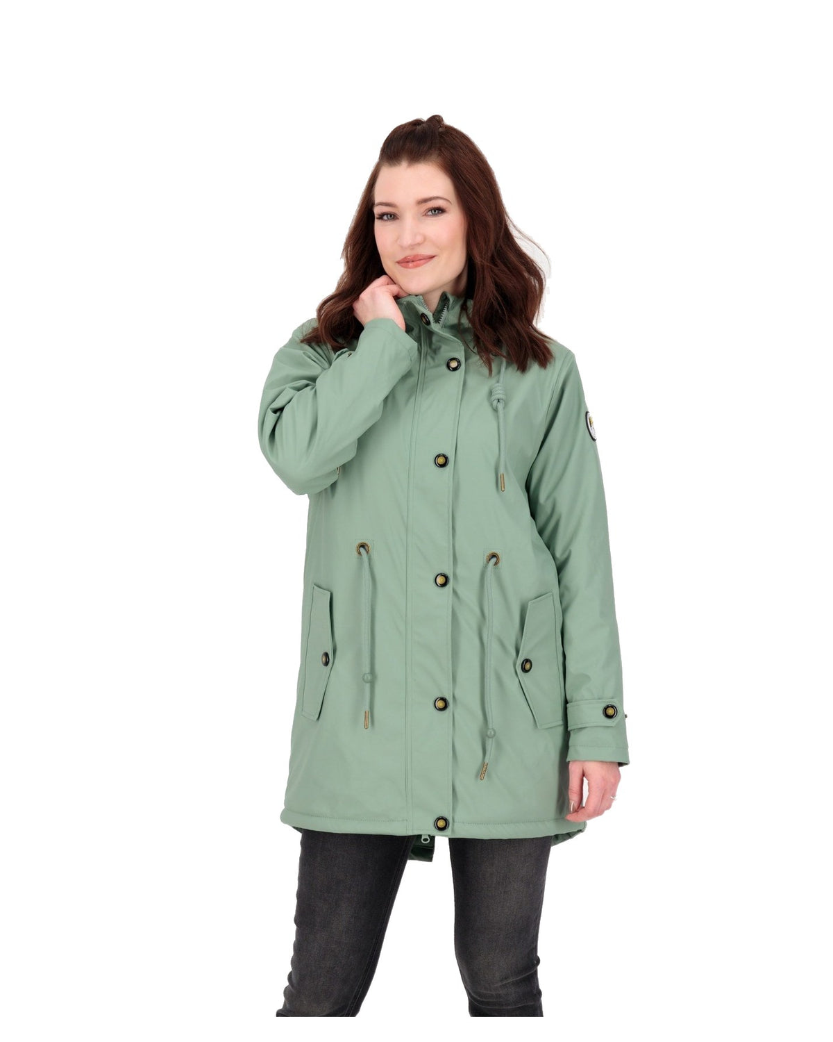 Regenparka #ankergluttraum Grau